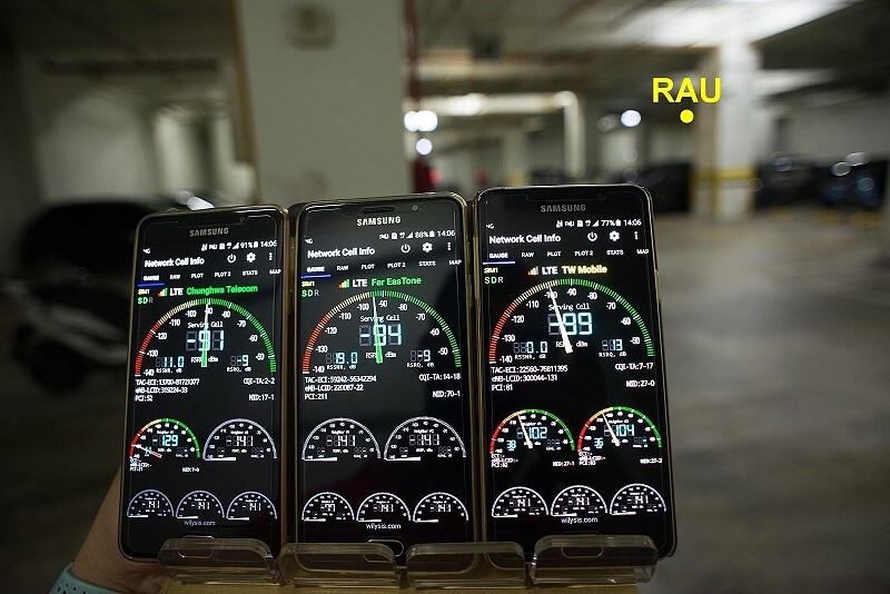 sDAS Indoor Coverage (Parking Lot)