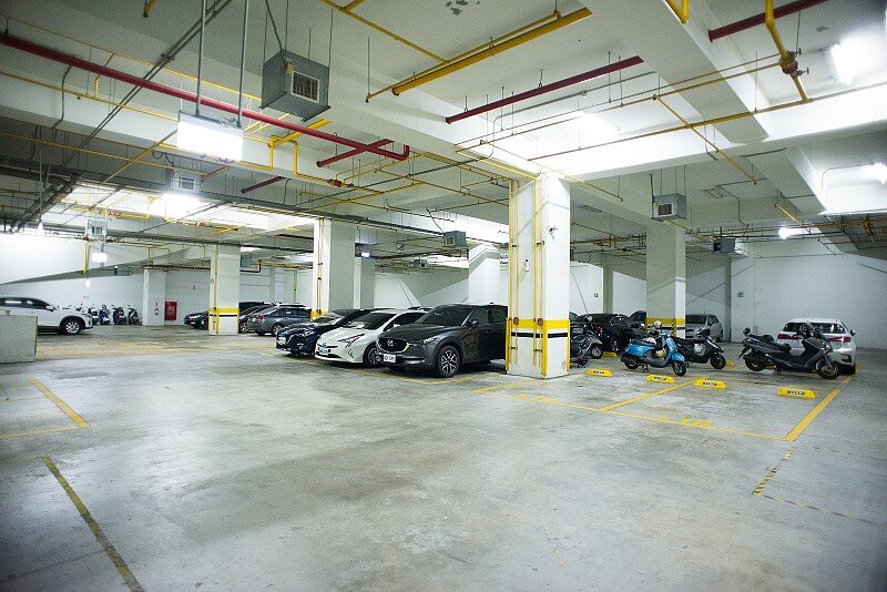 sDAS Indoor Coverage (Parking Lot)